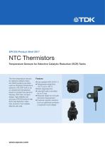 NTC Thermistors Temperature Sensors for Selective Catalytic Reduction (SCR) Tanks - 1