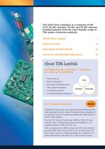 Power supplies catalog - 2