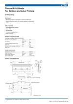 Thermal Print Heads BHF/BHP series - 5