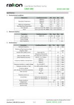 Low Noise OCXO series LNO 100-2