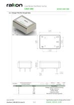 Low Noise OCXO series LNO 100-5