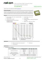 Oven Controlled Crystal Oscillator for instrumentation OCXO ULN HF A-1