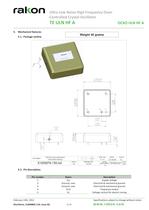 Oven Controlled Crystal Oscillator for instrumentation OCXO ULN HF A-3