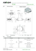 Space OCXO Plus TE420 OCXO Series 420 - 3