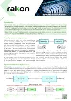 Synchronous Ethernet - 1