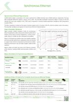 Synchronous Ethernet - 2