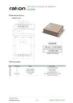 ULN SAW Oscillator OCSO for ground applications SR B248 480 MHz-4