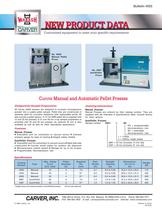 CARVER Manual and Automatic Pellet Presses-1