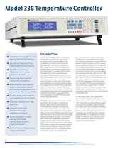 Model 336 Cryogenic Temperature Controller - 2