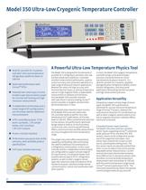 Model 350 Ultra-Low Cryogenic Temperature Controller - 2