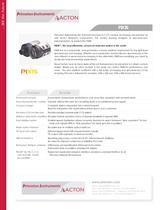 PIXIS Product Flyer - 1