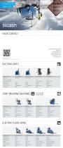 Floor saws and suction units catalogue