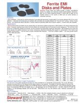 EMI Ferrite Disks & Plates - 1