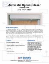 Automatic Opener/Closer For use with Auto-Seal II Door-1