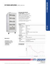 RF POWER AMPLIFIERS MODEL 8000-003-1