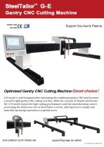 SteelTailor G-E gantry CNC cutting machine - 1