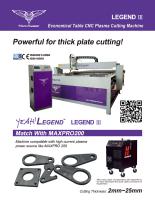 Yeah!Legend Legend III Economical Table CNC Plasma Cutting Machine - 1