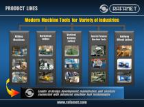 Machine tools for railways - 2