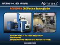 Machine tools for railways - 8