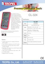 TECPEL® CL-324  hand-held process calibrator - 1