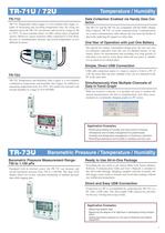 temperature Humidty air pressure, light data logger - 3