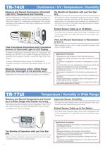 temperature Humidty air pressure, light data logger - 4