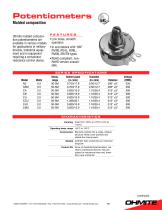 Potentiometers - 1