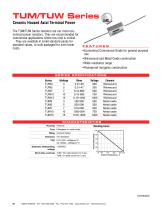 TUM/TUW Series - 1