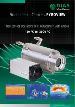 Fixed Infrared Cameras PYROVIEW –20 °C to 3000 °C - 1