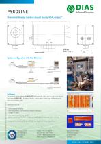 Overview of infrared line camera types PYROLINE - 4