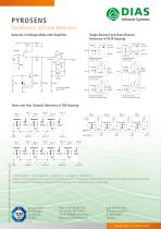 Pyroelectric infrared detectors PYROSENS - 4