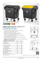 4-Wheeled Waste Bins (Round Lid)-2