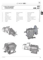 In-line gearboxes - 1