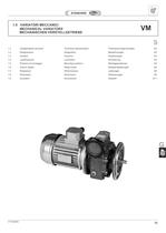 Mechanical variators - 1