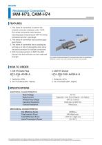 IAM-H73, CAM-H74 Rectangular Connectors-1