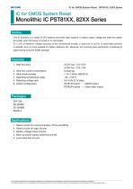 IC for System Reset IC PST81xx-1