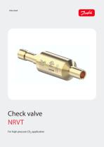 Check valve NRVT For high pressure CO2  application-1