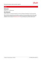Thermostatic expansion valves for ammonia, type TEA-3