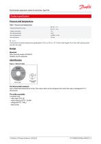 Thermostatic expansion valves for ammonia, type TEA-4