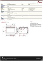 10.1" ARM A53 S Series HMI Panel PCW10IM3S-PCH2AC-POE-2