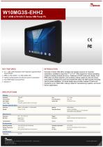 10.1" ARM A78+A55 E Series HMI Panel PC W10MG3S-EHH2-1