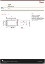 10.1" Chassis Display W10L100-CHH2-2