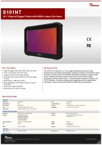 10.1" Edge-AI Rugged Tablet with NVIDIA Jetson Orin Nano S101NT 
