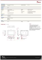 10.1" Intel® Celeron® N6211 Panel Mount Panel PC W10IE3S-PMH2-2