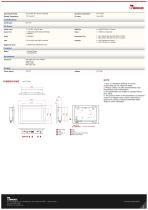 10.1" Intel® Celeron® N6211 PP Series HMI Panel PC W10IE3S-PPH2-2