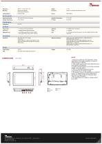 10.1" Intel® Celeron® N6211 S Series HMI Panel PC W10IE3S-PCH2-POE-2