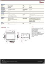 10.1" Intel® Celeron® N6211 S Series HMI Panel PC W10IE3S-PCH2AC-POE-2