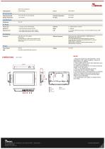 10.1" Intel® Pentium® N4200 S Series HMI Panel PCW10IP3S-PCH2AC-POE-2