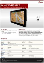 10.1” Intel® Pentium® N6415 Marine Dashboard Panel PC W10IE3S-MRH2FP