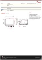 10.1" Multi-Touch Chassis Display W10L100-PCH2-2